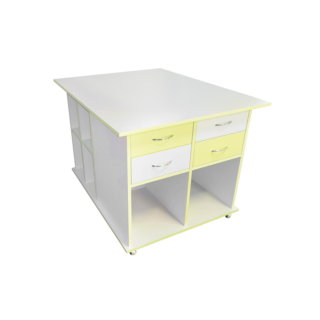 Тумба-осередок художньо-творчої діяльності РОЗКОМ, розміри 1000х810х750 мм.